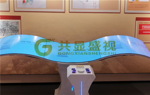 柔性OLED屏案例-大鵬展翅